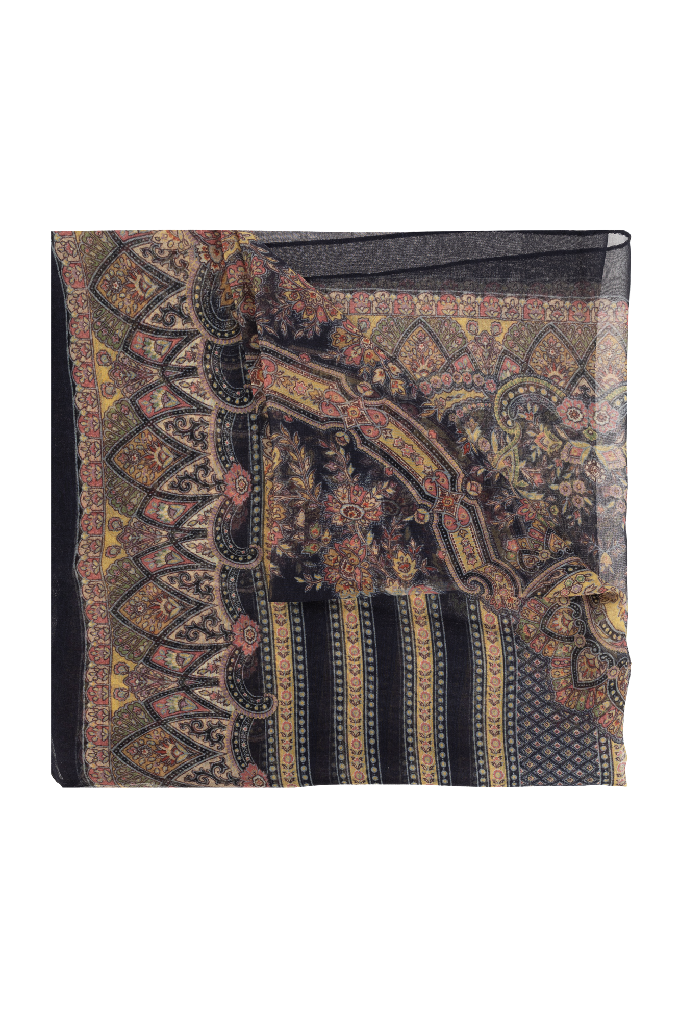 Multicolour Silk scarf Etro - SchaferandweinerShops Zimbabwe
